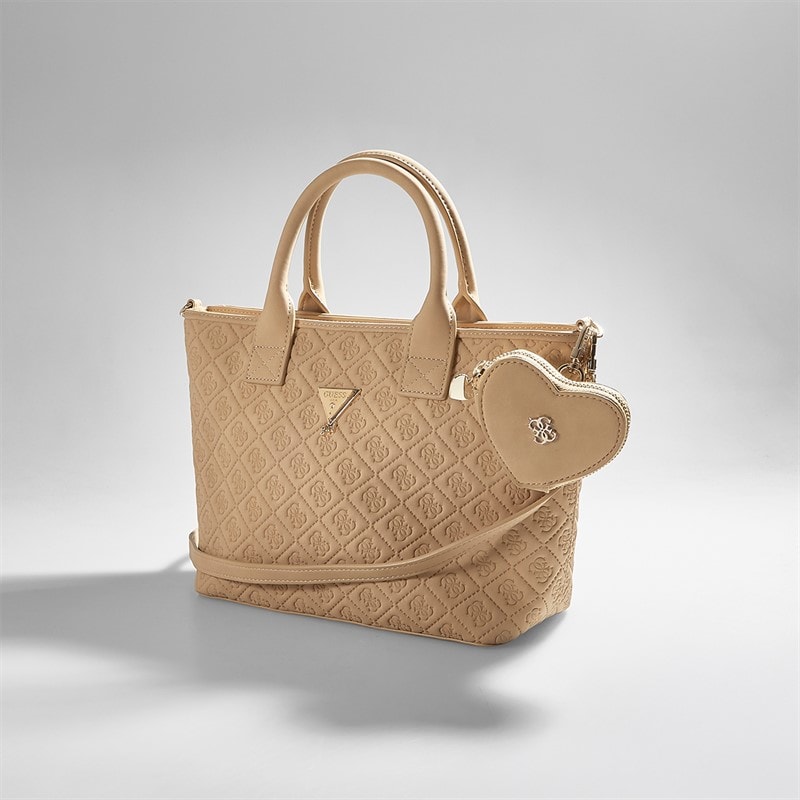 Guess Girls Debossed Tote Bag Summer Clay - Image 2
