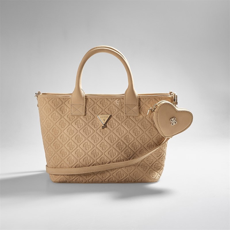 Guess Girls Debossed Tote Bag Summer Clay - Image 3