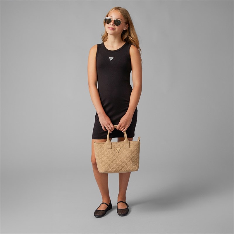Guess Girls Dress Jet Black Jet Black A996 - Image 4
