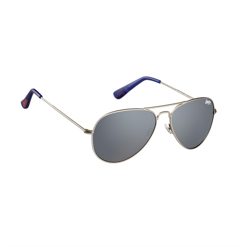 Superdry Huntsman Sunglasses 3 Silver/Blue - Image 1