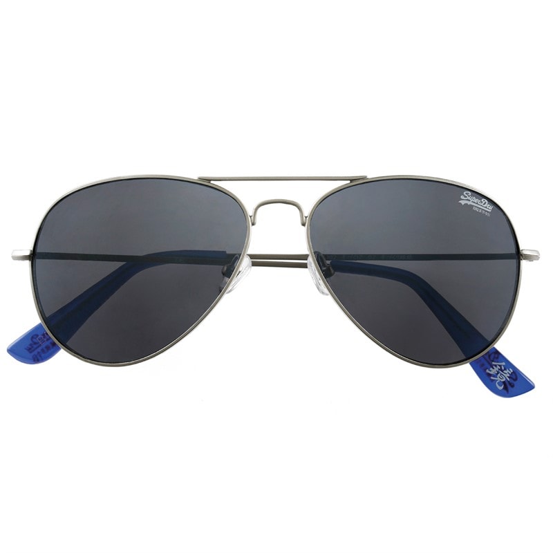 Superdry Huntsman Sunglasses 3 Silver/Blue - Image 2