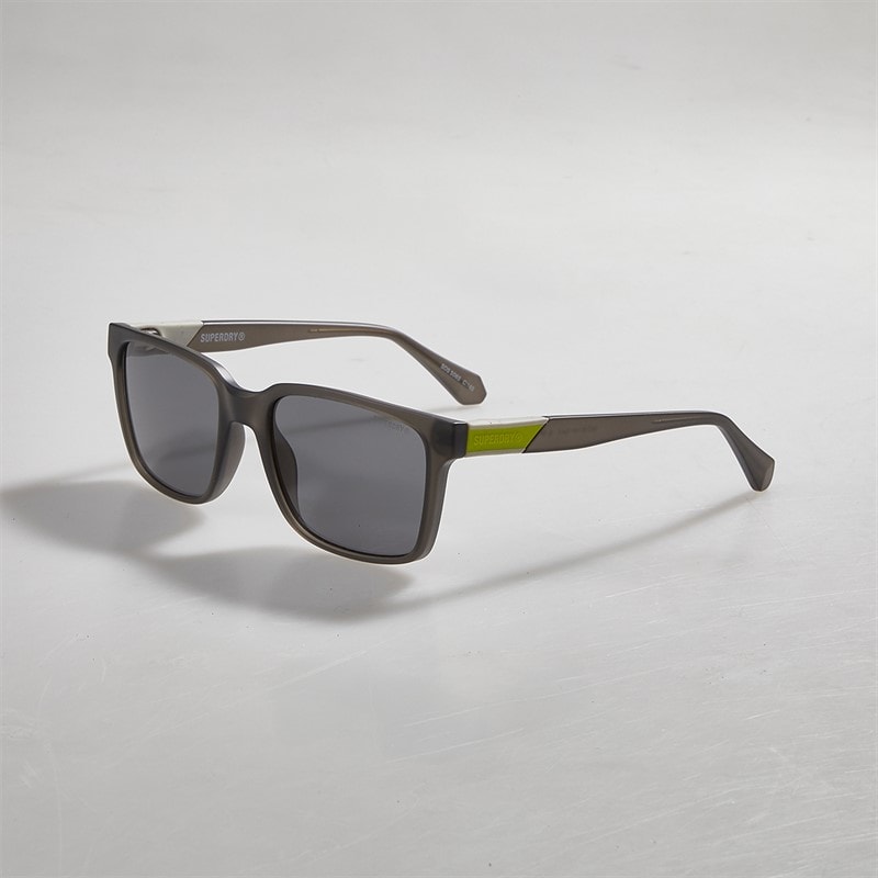Superdry Mens Sunglasses Dark Grey Drk Gry