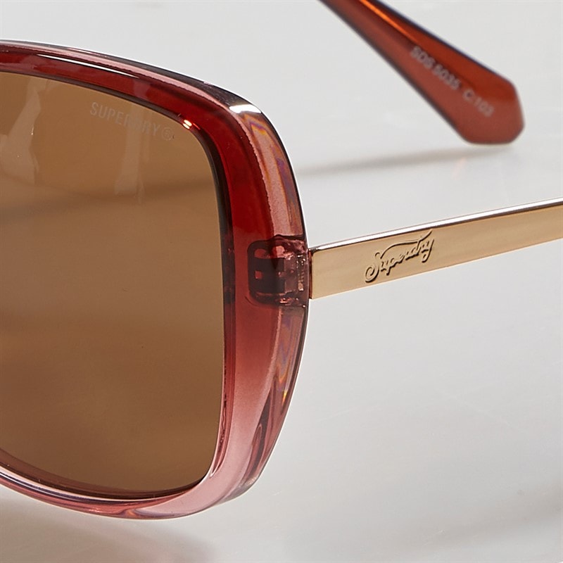 Superdry Womens Sunglasses Brown - Image 3