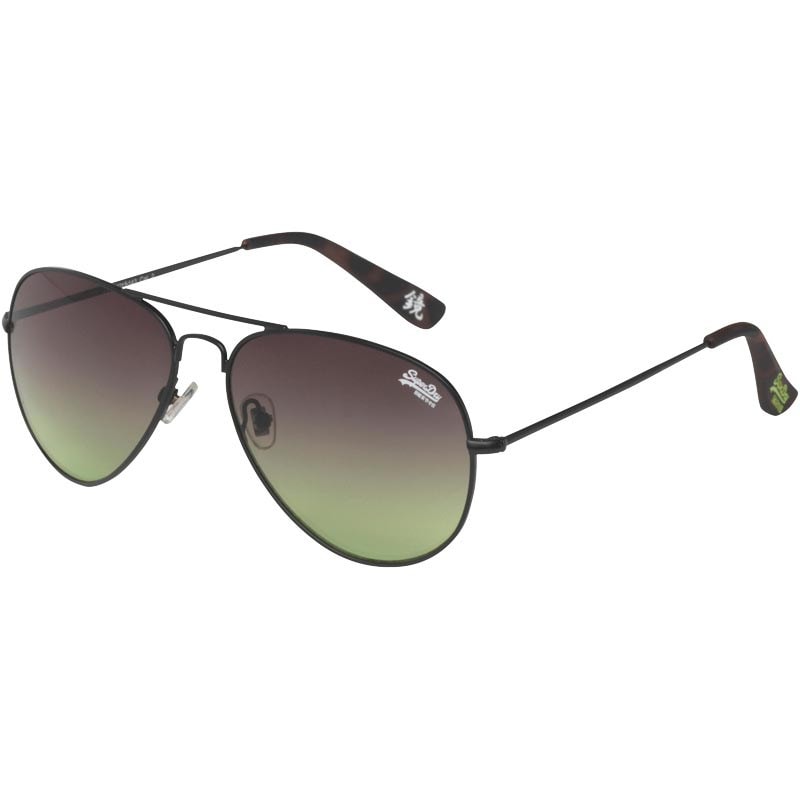 Superdry Huntsman Aviator Sunglasses Black - Image 1