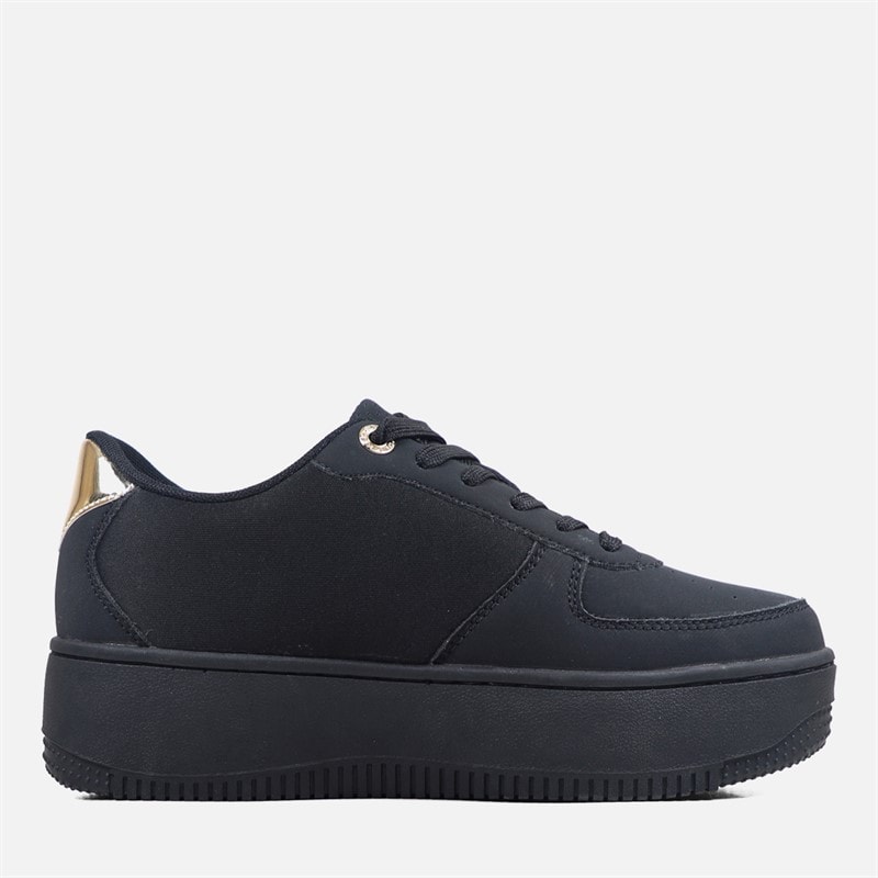 Replay Womens Epic High Trainers Black - Image 3