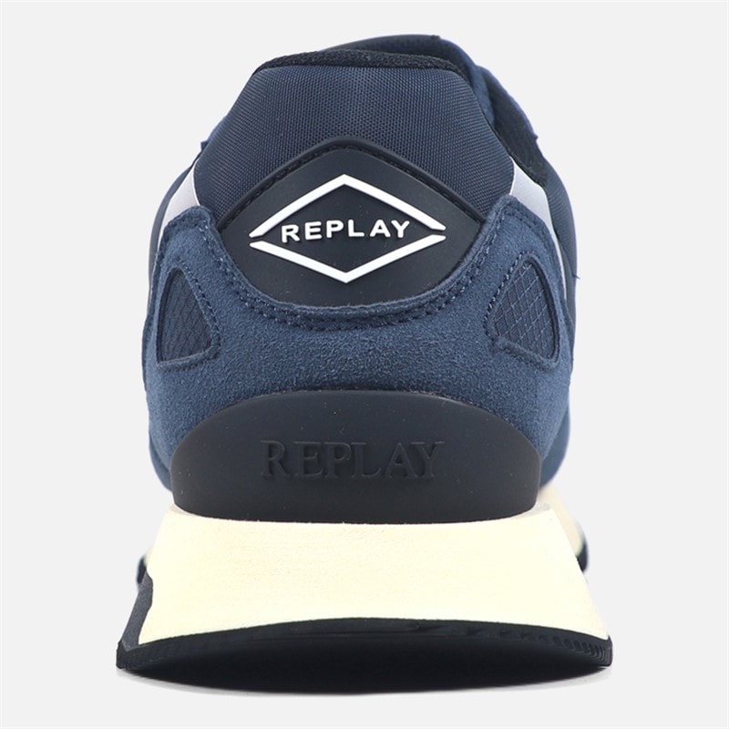 Replay Mens Bullet Trainers Navy - Image 4