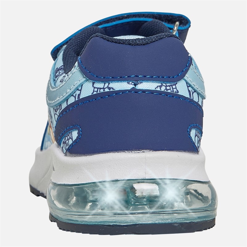 Bluey Kids And Bingo Light Up Trainers Blue/Multi - Image 3