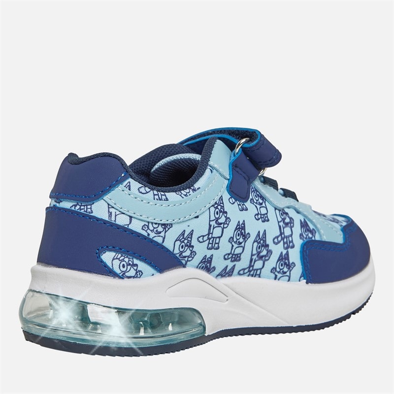 Bluey Kids And Bingo Light Up Trainers Blue/Multi - Image 5