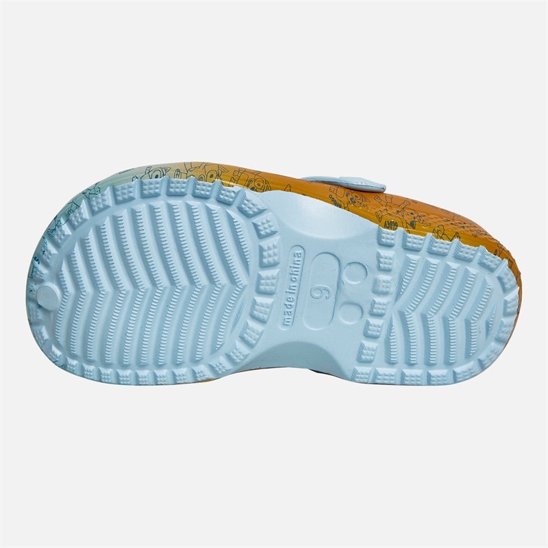Bluey Kids Gradient Clogs Blue/Orange - Image 3