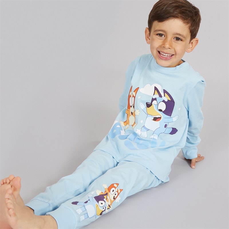 Bluey Boys Pyjama Set Blue - Image 3