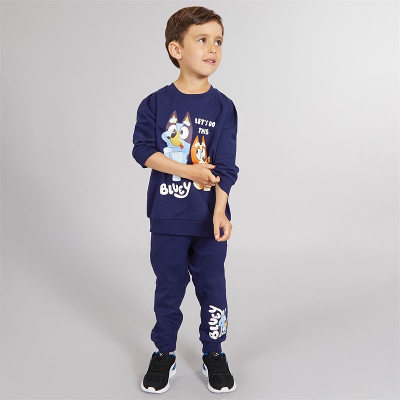 Bluey Boys Tracksuit Navy - Image 3