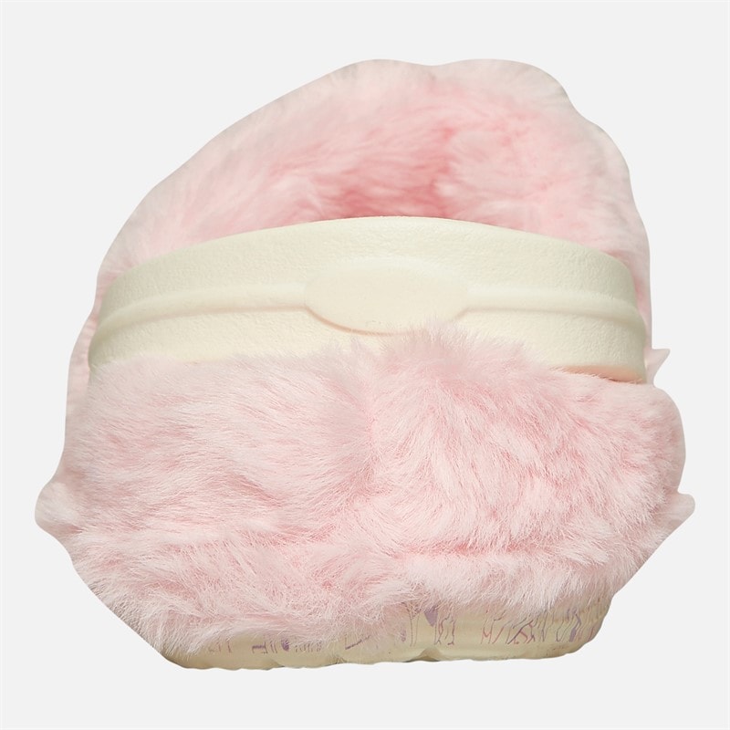 Bluey Infants Girls Jump Fur Lined Clogs Beige/Pink - Image 4