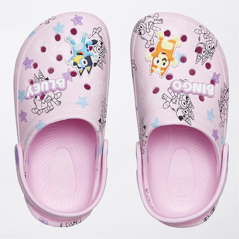 Bluey Girls Ave Clogs Pink/Multi - Image 4