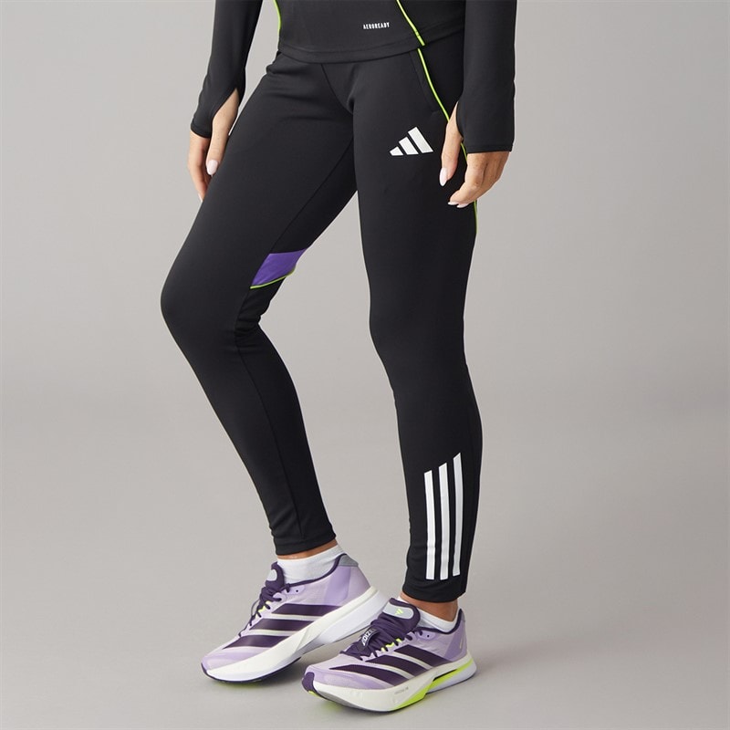 adidas Womens Tiro 25 Competition Track Pants Black/Purple Rush