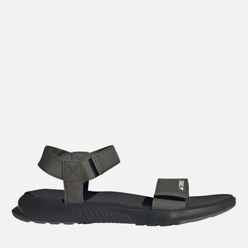 adidas Mens Terrex Hydroterra Light Sandals Core Black/Olive Strata/Cloud White