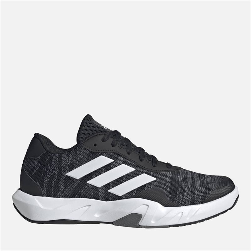 adidas Mens Amplimove Training Shoes Grey Four/Cloud White/Core Black