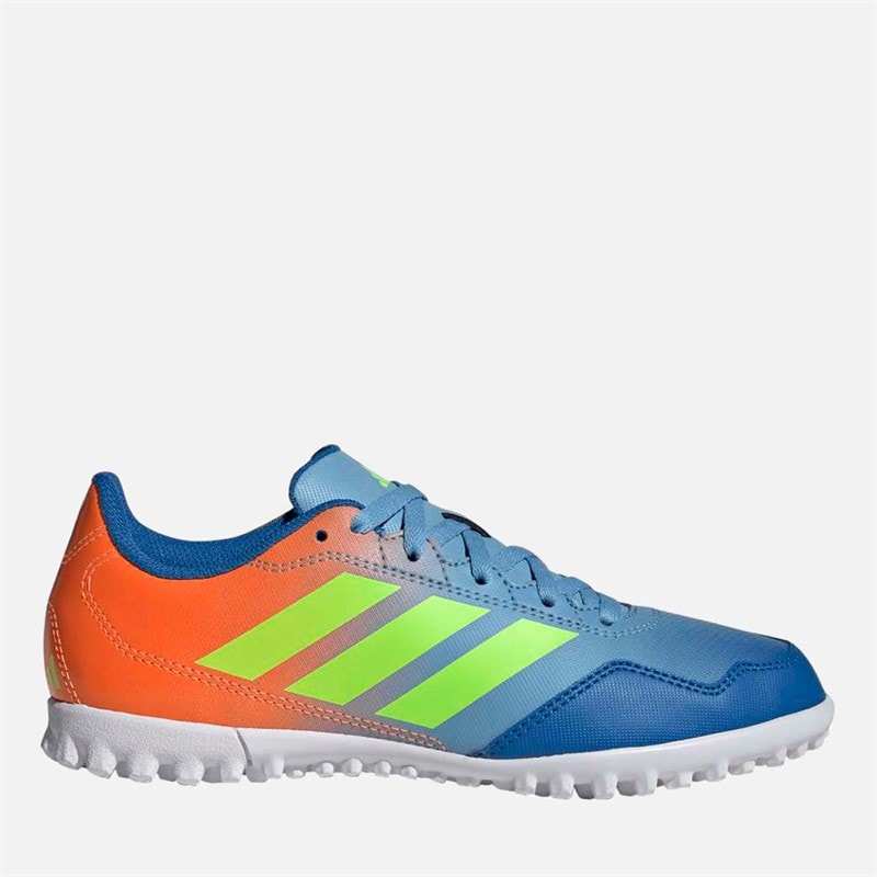 adidas Junior Youngstar Rise Field Hockey Shoes Bright Royal/Lucid Lemon/Team Light Blue