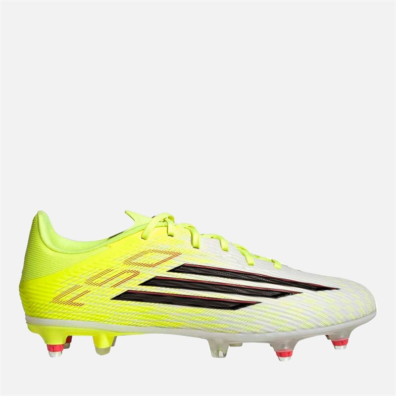 adidas Mens F50 League Born For Goals Pack SG Soft Ground Football Boots Team Solar Yellow 2/Core Black/Lucid Red