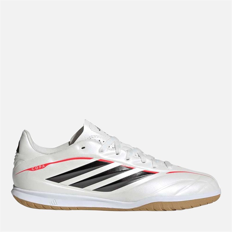 adidas Junior Copa Pure IV Club Born For Goals Pack IN Indoor Football Boots Zero Metalic/Core Black/Lucid Red