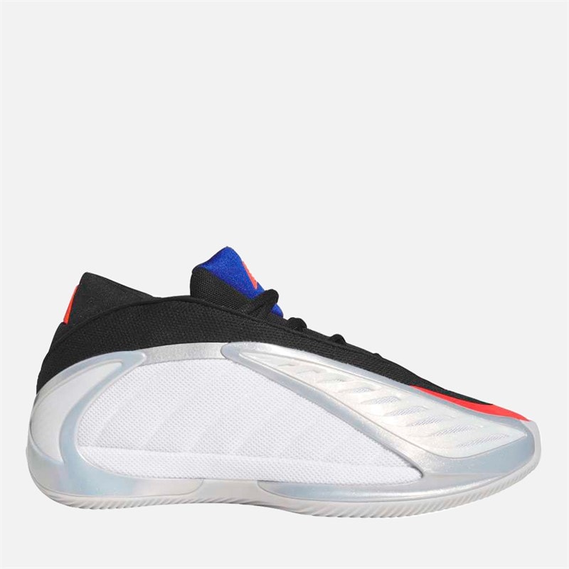 adidas Anthony Edwards 2 'USA' Basketball Shoes Cloud White/Lucid Red/Silver Metallic
