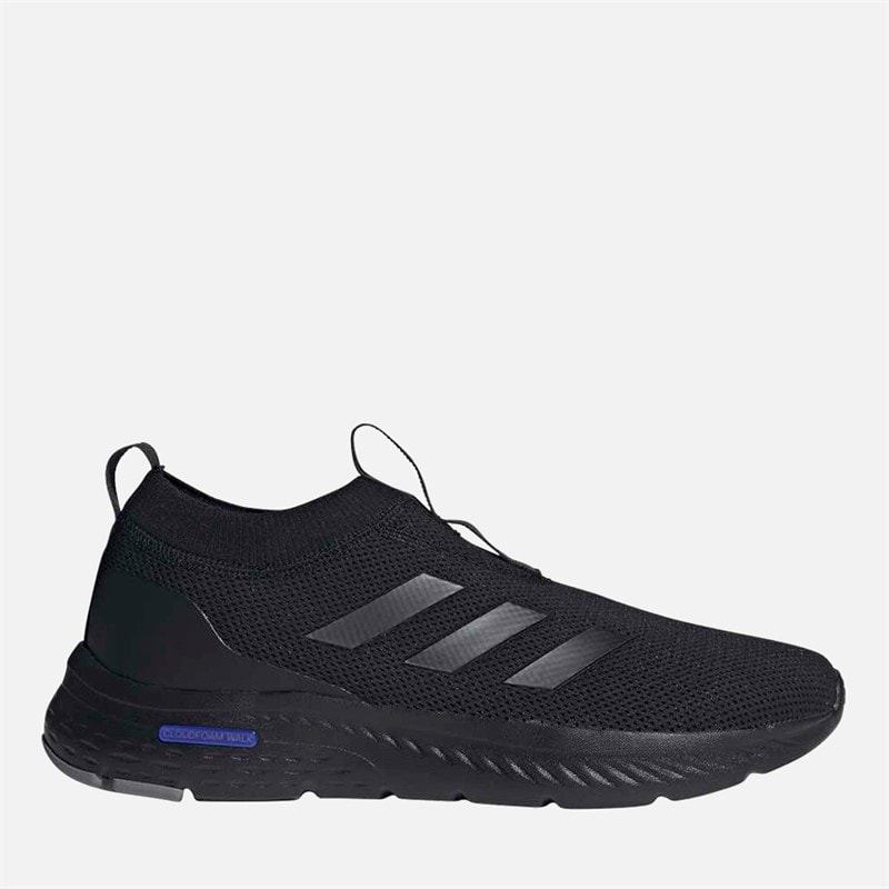 adidas Mens Cloudfoam Move Sock Trainers Core Black/Core Black/Lucid Blue