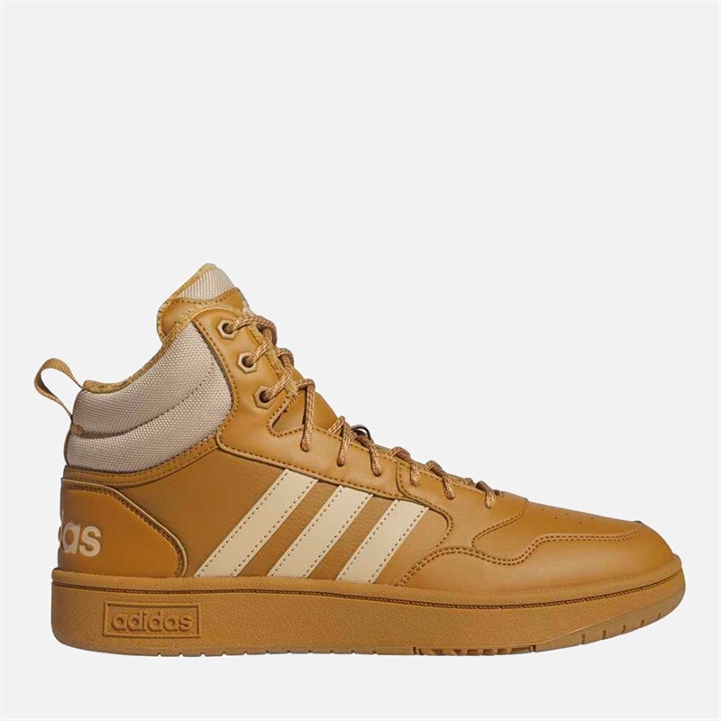 adidas Hoops 3. Mid Lifestyle Winterized Trainers Mesa/Magic Beige/Mesa