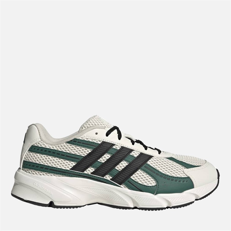 adidas Mens Technochaos 2000 Trainers Off White/Core Black/Collegiate Green