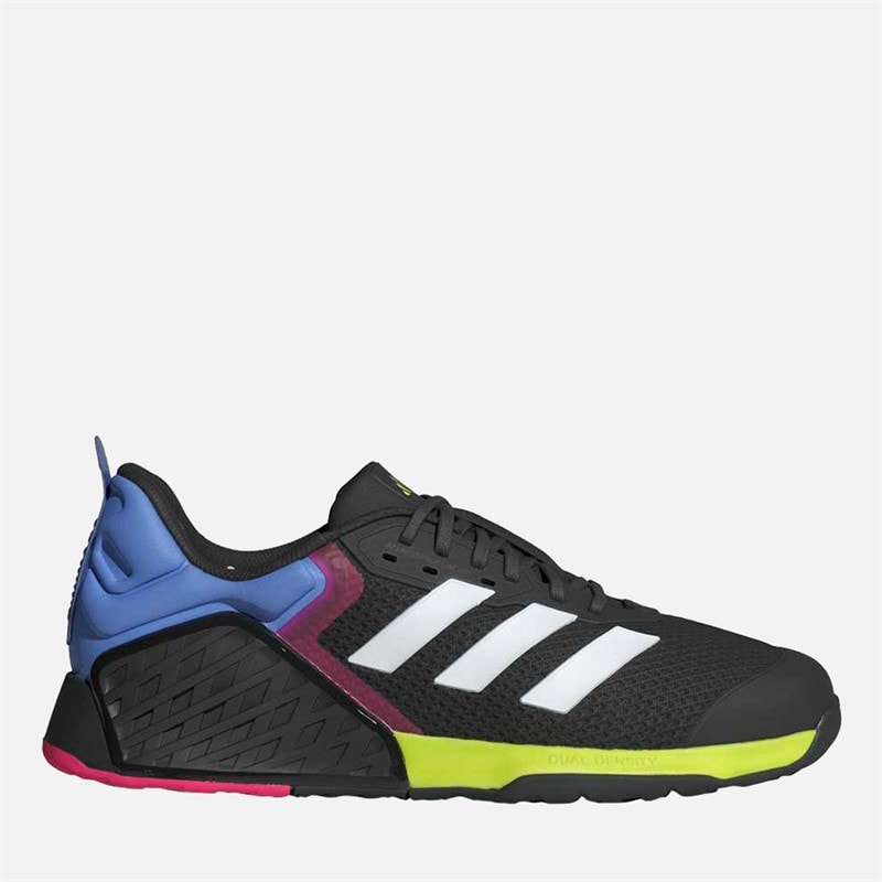 adidas Dropset 3 Training Shoes Core Black/Cloud White/Lucid Lemon