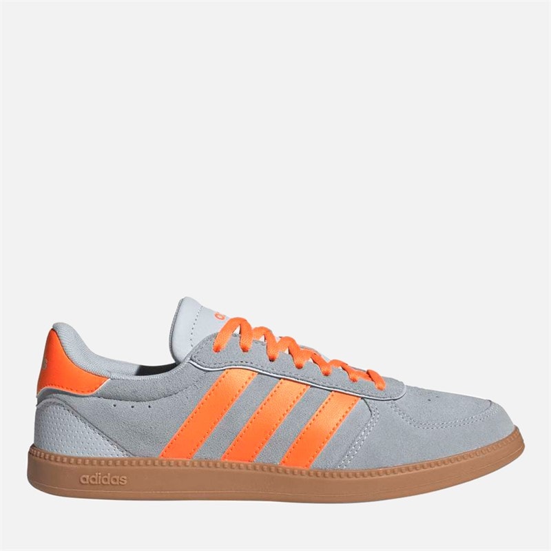 adidas Womens Breaknet Sleek Trainers Halo Blue/Lucid Orange/Gum