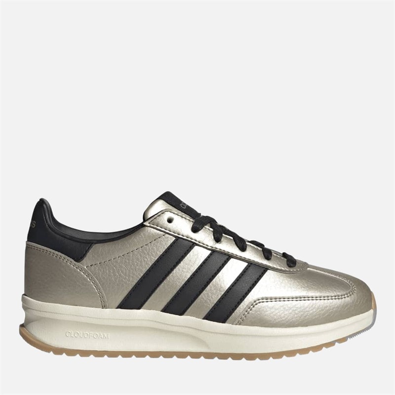 adidas Womens Run 70s 2.0 Trainers Cyber Metallic/Core Black/Off White