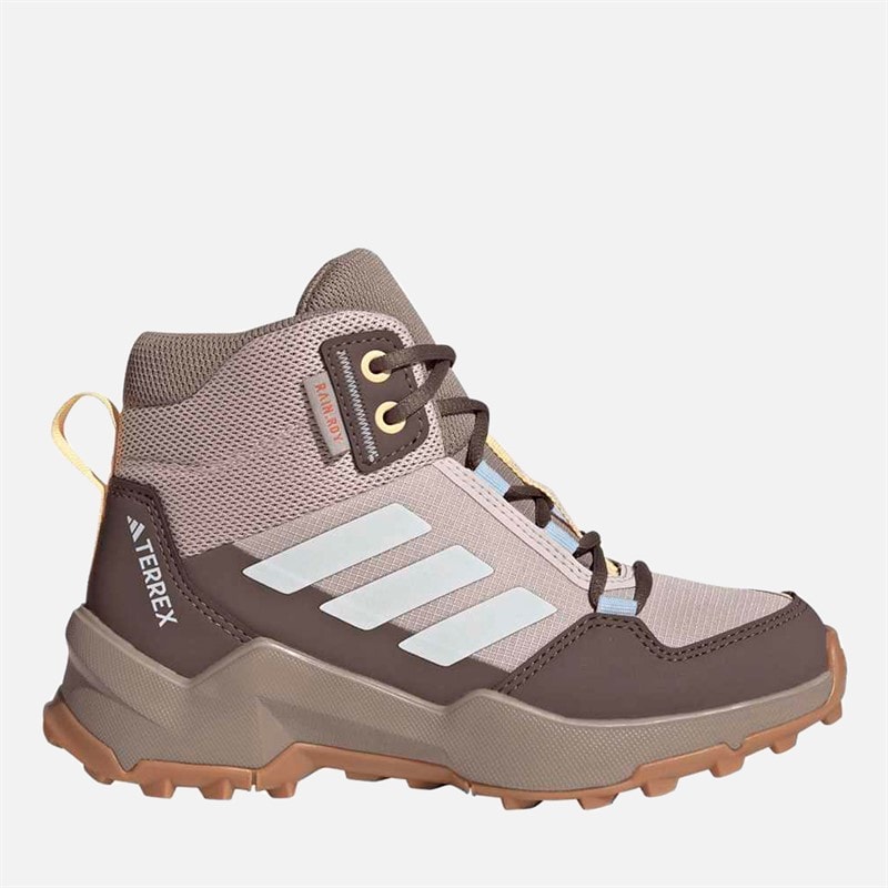 adidas Junior Terrex AX4R Min Rain.RDY Hiking Boots Blush Pink/Off White/Ice Tangerine