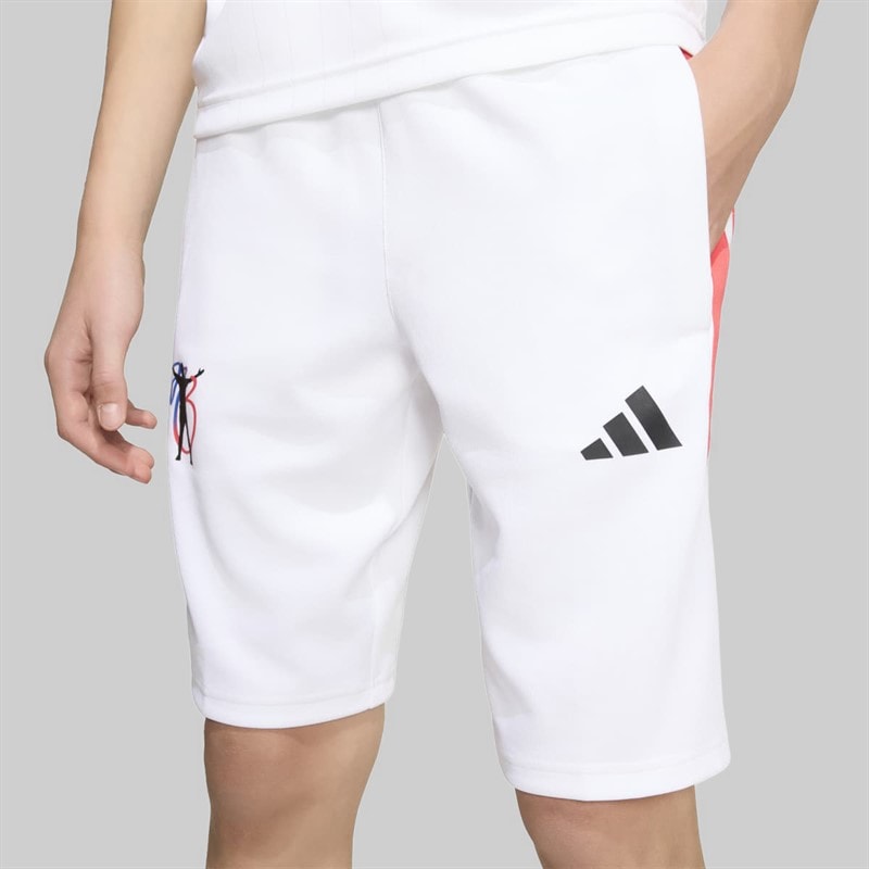 adidas Junior Jude Bellingham Training Shorts White