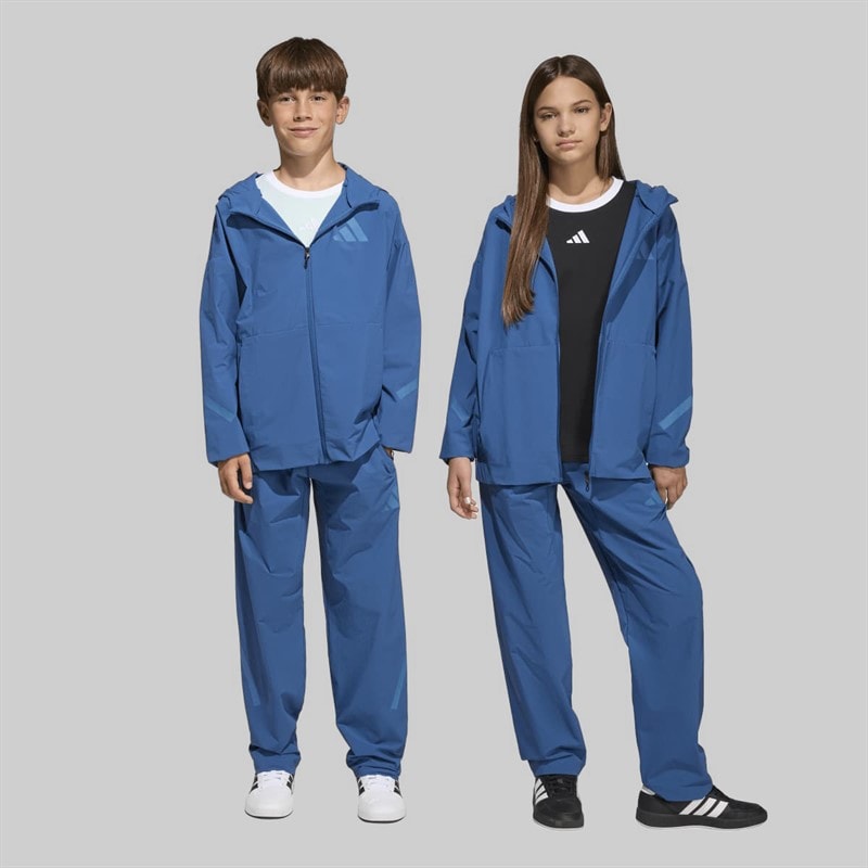 adidas Junior Z.N.E Woven Travel Track Pants Dusky Petrol/Dusky Ink