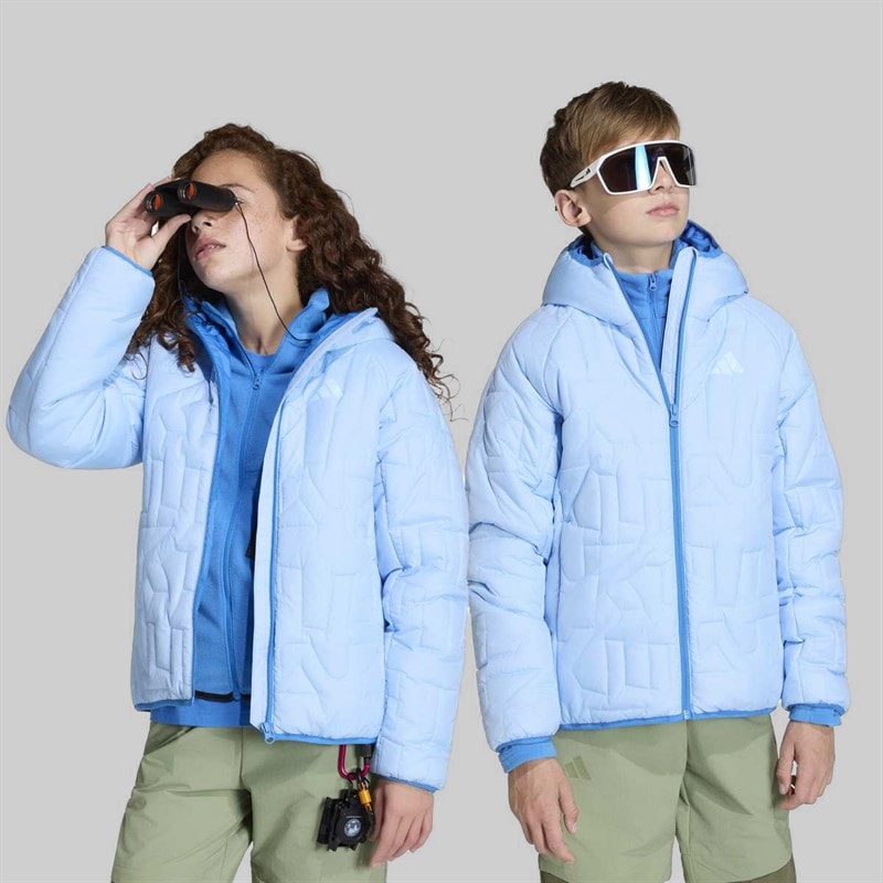 adidas Junior Terrex Xperior Climawarm Padded Jacket Glow Blue