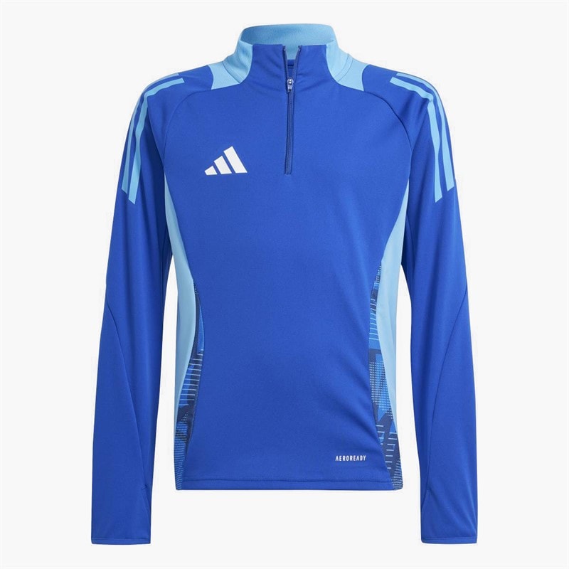 adidas Junior Tiro 24 Competition 1/4 Zip Training Top Royal/Blue