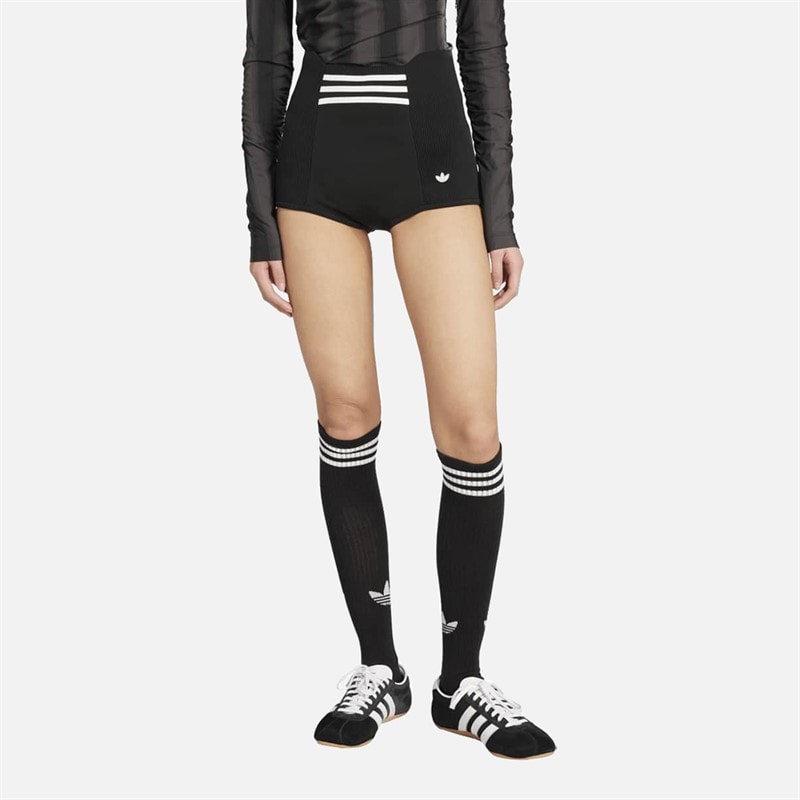 adidas Originals Womens Sock Boyshorts Black