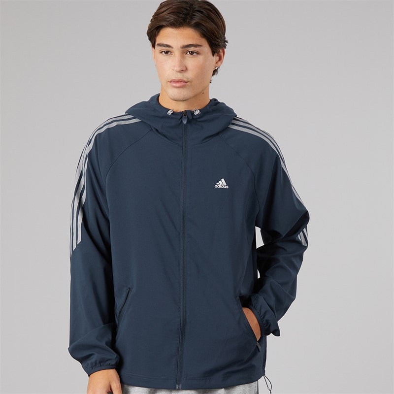 adidas Originals Mens Striped Windrunner Aurroa Ink