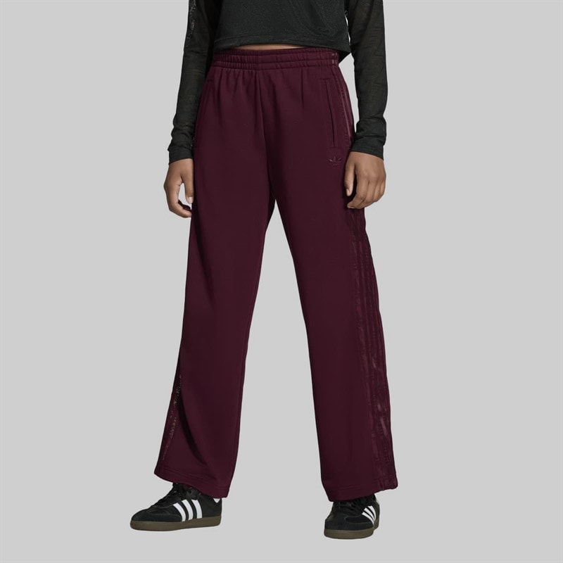 adidas Originals Junior Girls Loose Lace Joggers Maroon