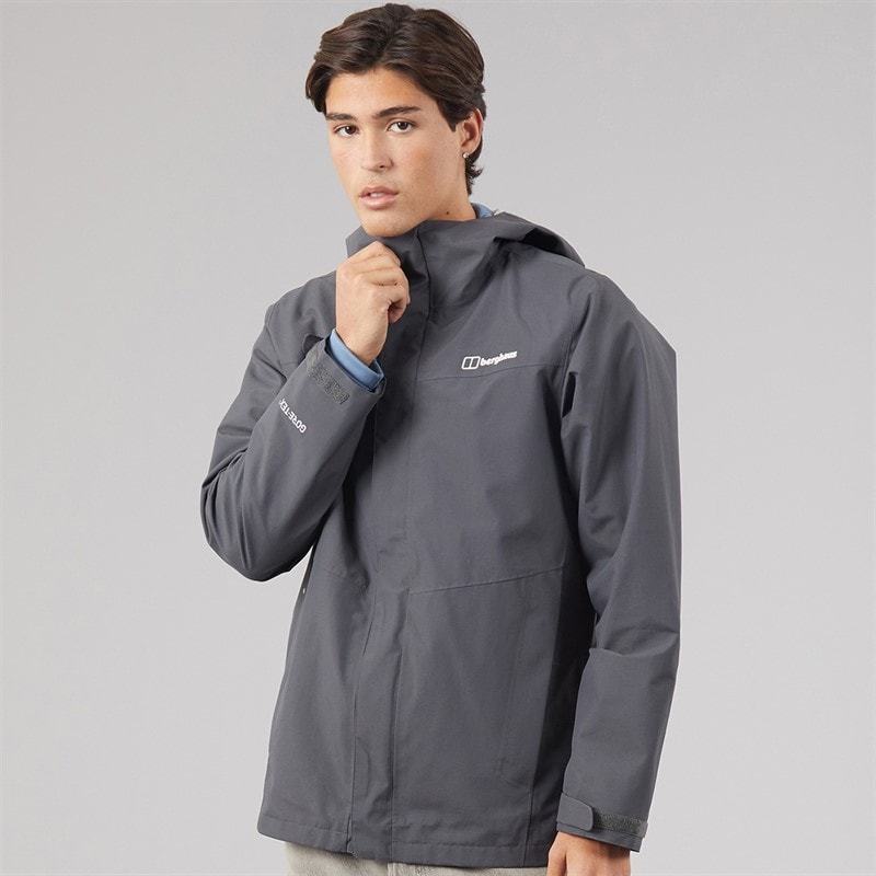Berghaus Mens Brookfen HydroShell Waterproof Jacket Grey