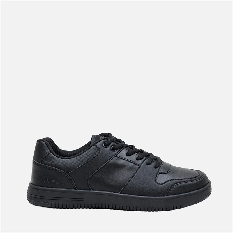 Ben Sherman Mens Brooklyn Trainers Black