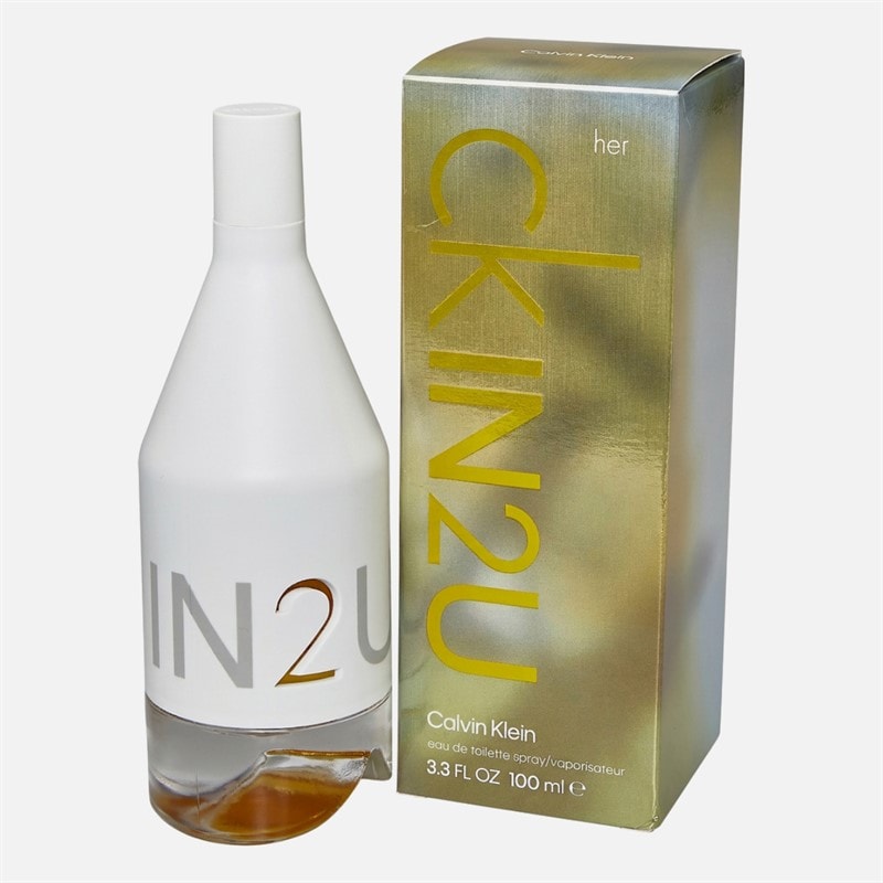 Calvin Klein Womens CK IN2U 100ml EDT Spray Multi
