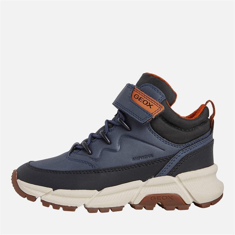 GEOX Boys Flexyper Plus Boots Navy/Black