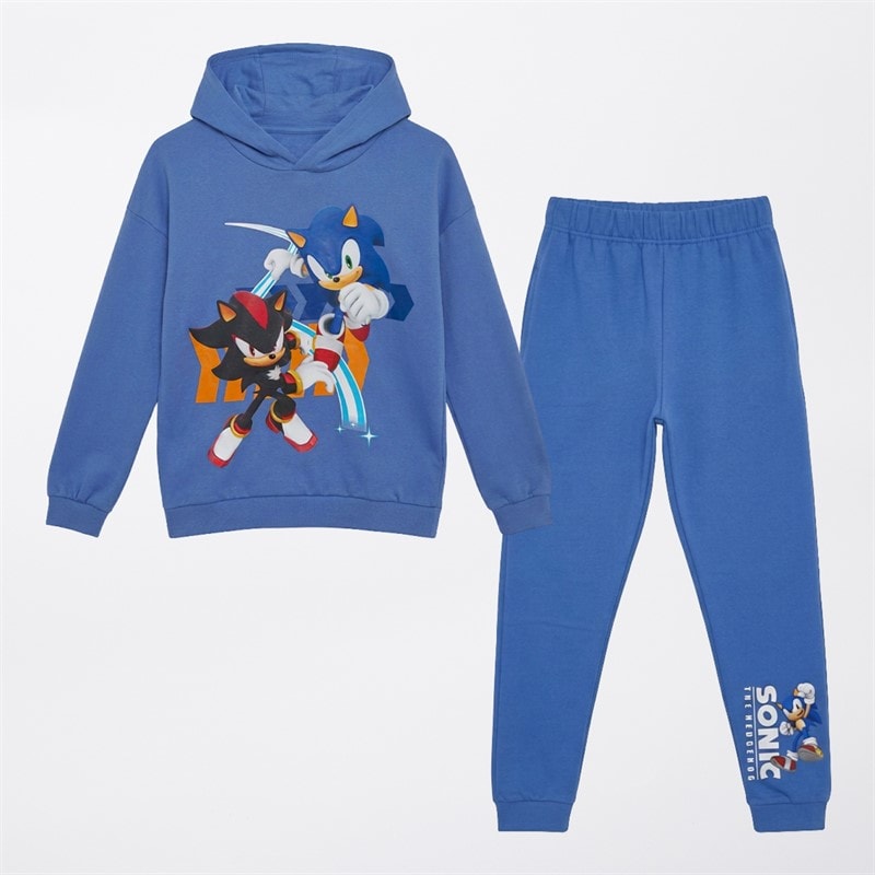 Sonic Boys Tracksuit Blue