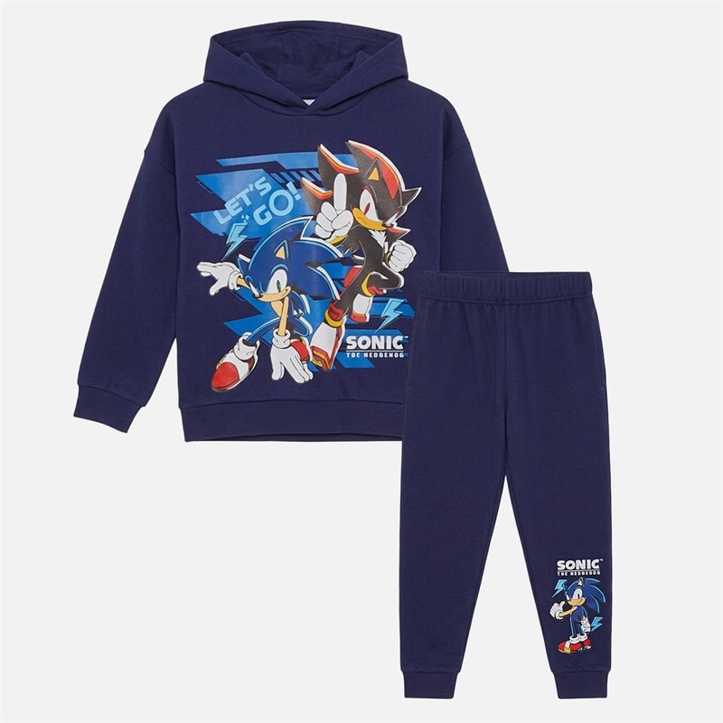 Sonic Boys Tracksuit Navy