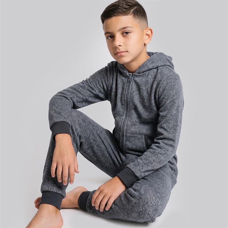 Kangaroo Poo Boys Onesie Navy Mix