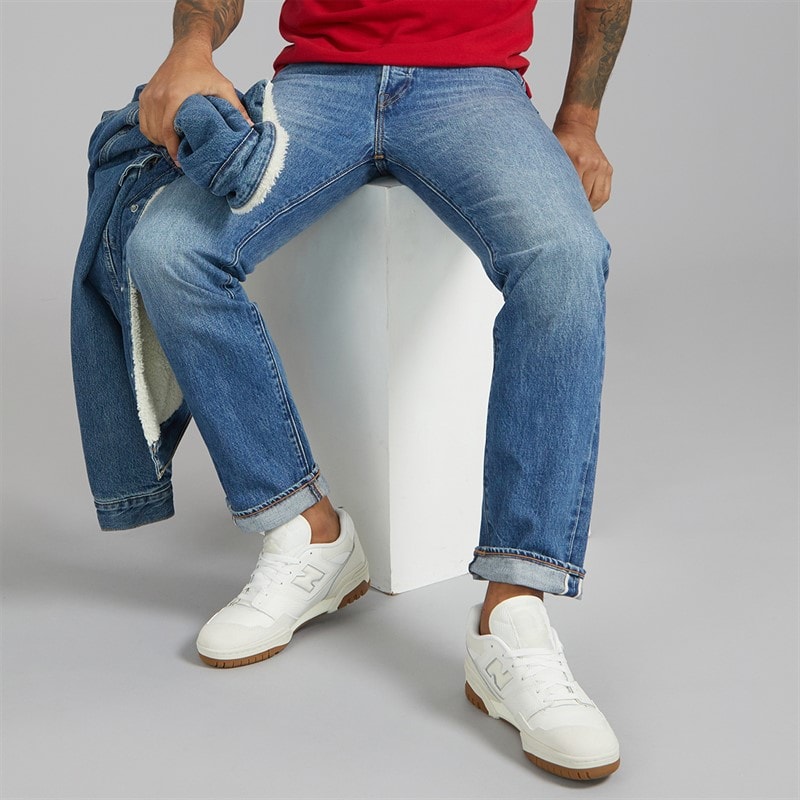 Levi's Mens 501 Original Straight Fit Jeans Feeling Powerful