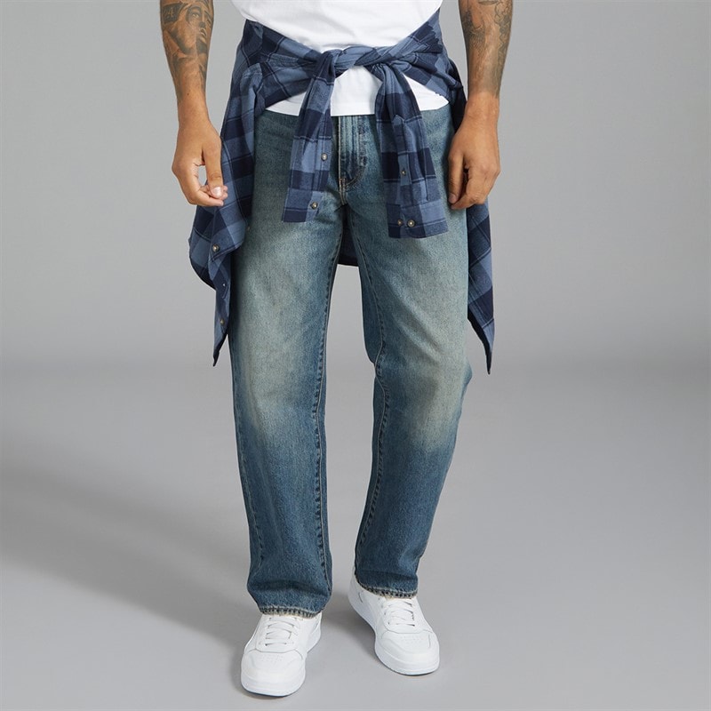 Levi's Mens 568 Loose Straight Jeans Aisle Seat