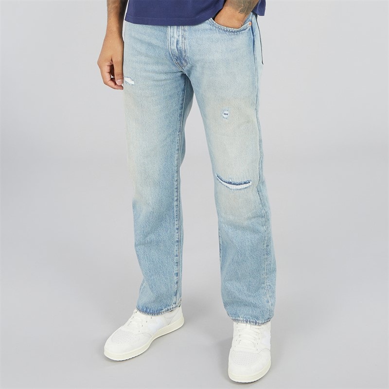 Levi's Mens 555 Relaxed Fit Jeans Style Tension