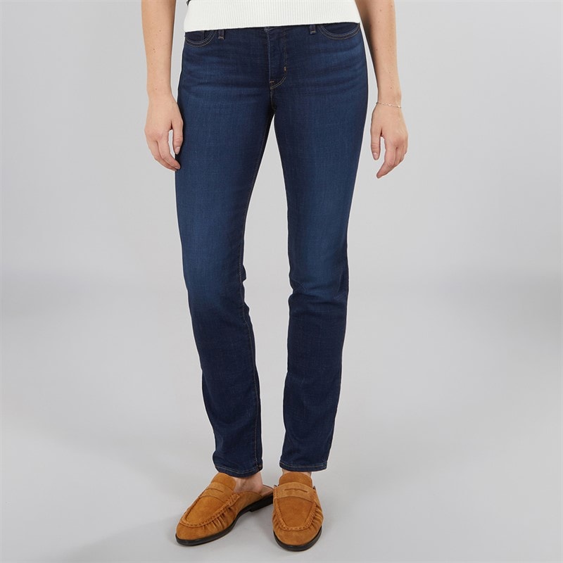 Levi's Womens Womes 312 Shaping Slim Fit Jeans Cobalt Haze