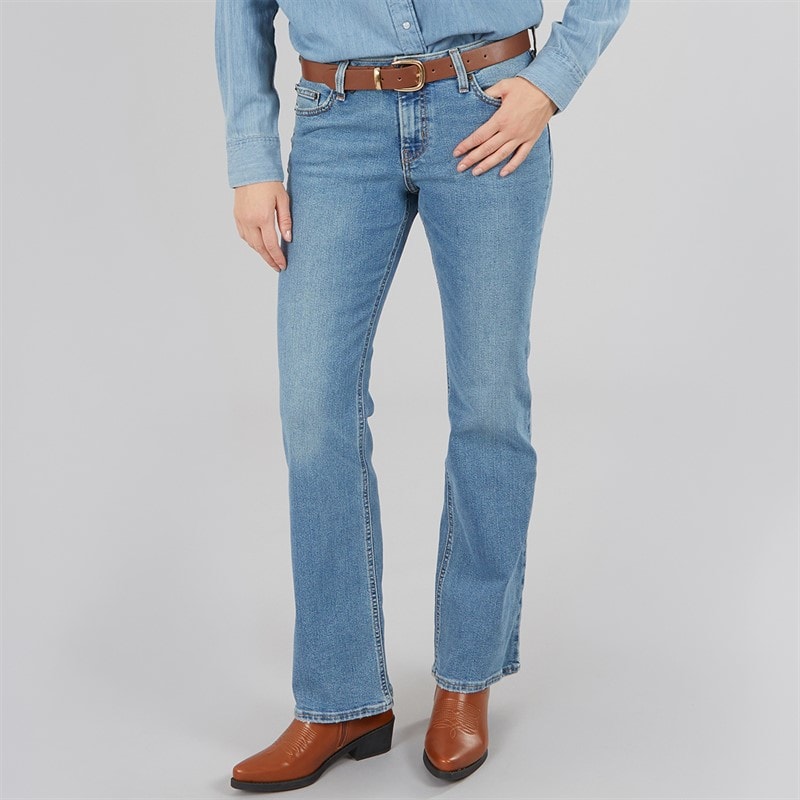 Levi's Womens Superlow Bootcut Jeans Hydrologic
